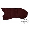 WOODLANDS BURGUNDY QUILTED WHIPPET COAT WARM THERMAL