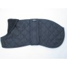 Woodlands Navy Quilted Fleece Lined Whippet Coat