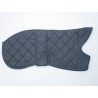 Woodlands Navy Quilted Fleece Lined Whippet Coat