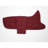 Woodlands Dachshund Lightweight Quilted Coat Navy or Burgundy