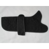 DACHSHUND COAT BLACK QUILTED DRY WAX