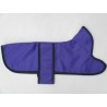 PURPLE DACHSHUND COAT RAIN MAC COTTON LINED