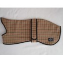 Woodlands Wool Camel Checked Whippet Coat