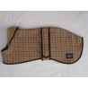 WOODLANDS WOOL CAMEL CHECKED WHIPPET COAT