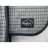 DACHSHUND COAT GREEN DOG TOOTH WOOL