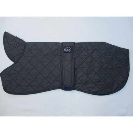 WOODLANDS GREYHOUND LIGHTWEIGHT NAVY QUILTED FLEECE LINED COAT