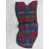 WOODLANDS WOOL Norfolk Whippet Coats - Multi Coloured Pink Purple Blue Pattern